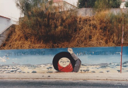 Sur un mur de Lisbonne en 1980… / © db