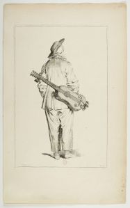 Pierrot guitariste, François Boucher d'après Antoine Watteau © BnF