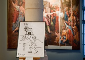 Carte Blanche, Pierre Buraglio : Poussin-Orion aveugle, 2001-2002 © Pierre Buraglio,