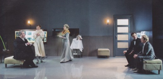 De gauche à droite : Serge Bagdassarian, Julie Sicard, Claude Mathieu, Laurent Lafitte, Laurent Stocker ©Cosimo Mirco Magliocca