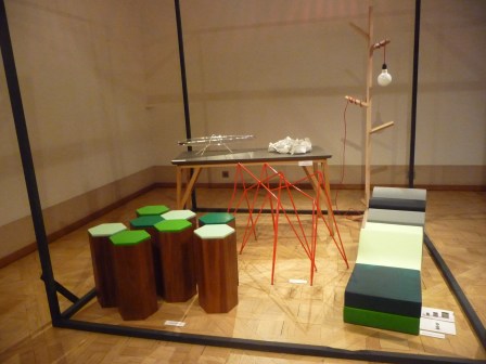 Galerie Joyce 2013, les créations design mobilier de Lise Lejeune © db