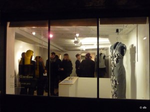 Atelier/galerie Made in Town, le soir du vernissage de l'exposition Sulviano Giardina © db