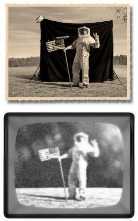 Thomas Herbrich, "The Moon Landing © montage db