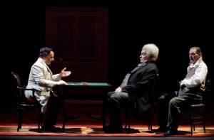 Laurent Stocker, Jacques Weber et Jean-Damien Barbin (Pionceux, frère de lait et domestique de Martin) © Pascal Victor