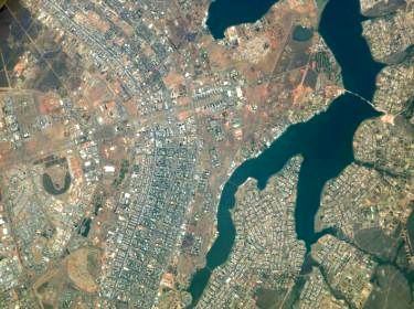Brasilia, vue aérienne © João Facó