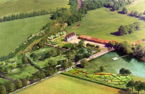 Domaine de La Borie vu du ciel © graphisme Loukat 