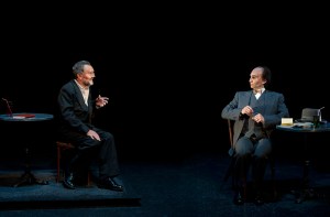 Michel Favory et Louis Arene, "La Fleur a la bouche" de Luigi Pirandello © Brigitte Enguerand / Divergence