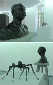 Camille Claudel, buste de Paul / Louise Bourgeois, "spiderman IV " © db