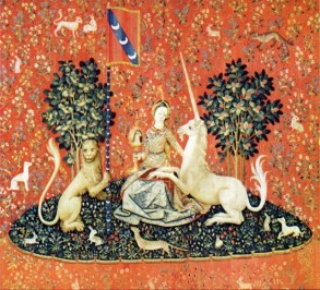 La Dame à la licorne, La vue