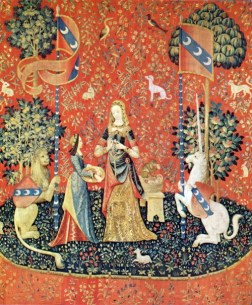 La Dame à la licorne, L'odorat