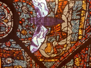 Détail d'un foulard de Astrid Sarkissian ©db