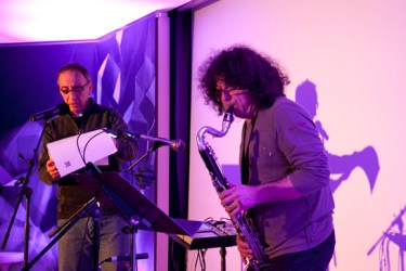 "Sidération 2013" : Bernard Chambaz et le clarinettiste Sylvain Kassap