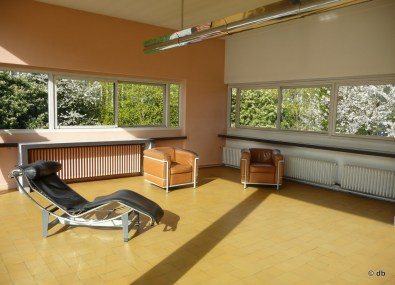 Villa Savoye, le salon © db