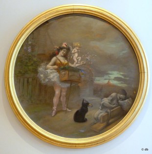 Adolphe Willette, "L'Amour et la folie", 1909, coll.part. © db