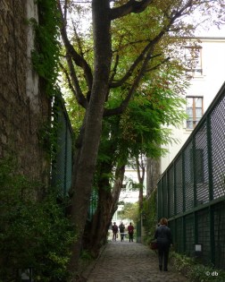 Allée menant au musée de la Vie romantique © db