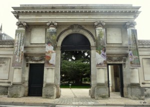 Entrée du musée des Beaux-Arts de Tours, 2014 © db