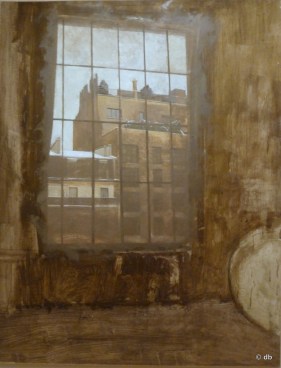 Jean-Baptiste Sécheret, "Vue de mon atelier", 1997-1998 © db