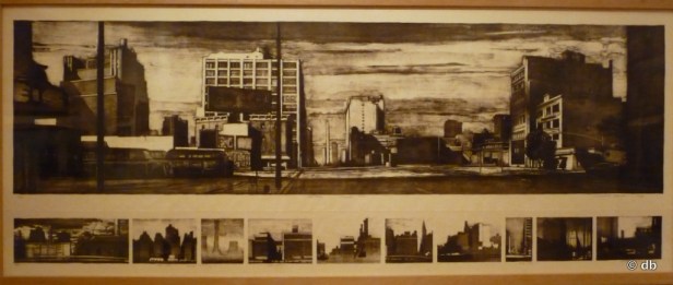 Jean-Baptiste Sécheret, "Seventh Avenue", 2004, lithographie © db