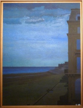 Jean-Baptiste Sécheret, "Trouville, crépuscule bleu", 2006 © db