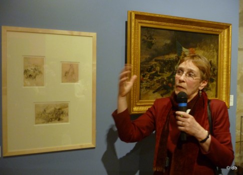 Constance CAIN-HUNGERFORD, Musée du Jouet, lors de l'inauguration de l'exposition, le 26/03/2015 © db