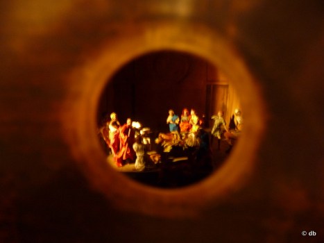 Par l'oeilleton de la "Grande machine" de Poussin… 