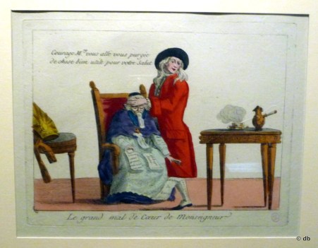 "Le grand mal de coeur de Monseigneur" (anonyme) © musée Carnavalet/photo db