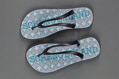 Justine Blau, "Schengenland" ,2011/ Photo . R. Wagner © l'artiste