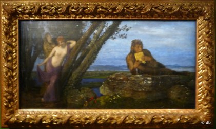 Arnold Bocklin (1827-1901)"Soir de printemps", Budapest , Szepmüvészéti Muzeum/Photo db