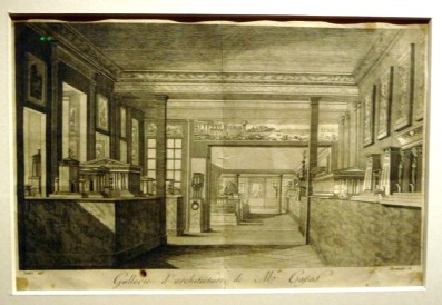 Jacques M.s. Bence, "Vue générale de la Galerie des cefs-d'oeuvre de l'architecture des différents peuples" © MBA Tours