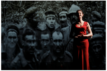 "Les derniers jours de l'humanité", Sylvia Bergé © Comédie-Française/C; Raynaud de Lage