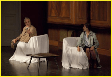 Georgia Scalliet et , Le Temps et la Chambre" © Michel Corbou