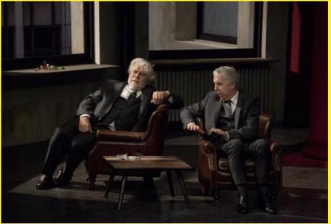 Jacques Weber et Gilles Privat, "Le Temps et la Chambre" © Michel Corbou