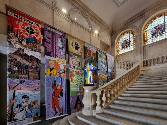 05-MachinaXion-Escalier d_honneur (2)©Photo Emmanuel JF Riche pour le Château de La Roche-Guyon