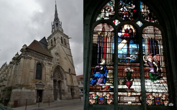 ÉGLISE STE FOY &amp; VITRAIL de l'ANNONCIATION