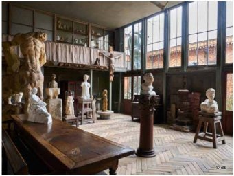 Atelier de sculpture après travaux, 2023 photo © Pierre Antoine